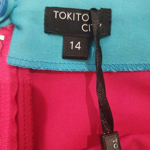BNWT Tokito City Pink Skirt Size 14 - Picture 4 of 6